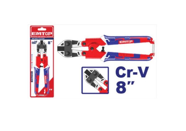 EMTOP Mini Bolt Cutter 8″ (EBCR0801)