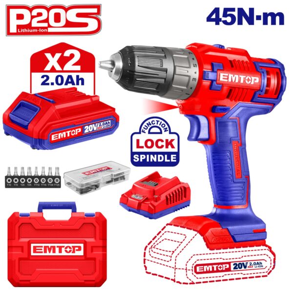 Lithium-ion Cordless Drill (ECDL200528)