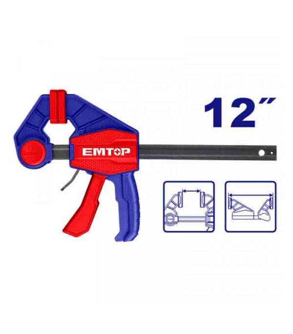 EMTOP Quick Bar Clamps 12″ (ECLPQ60201)