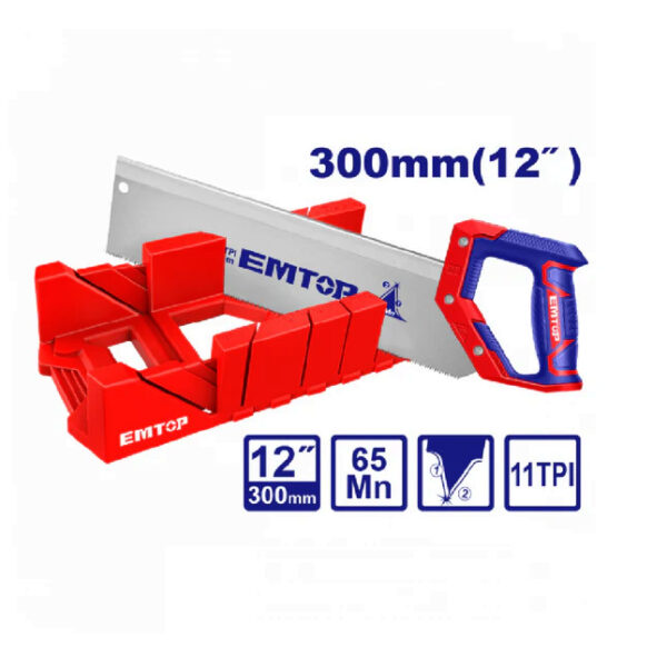 Mitre Box And Back Saw Set (EHASMB3001)