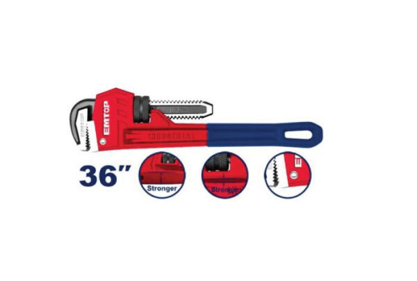 EMTOP Pipe Wrench 36″ (EPWH3601)